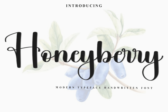 Honeyberry Font - Featured Image