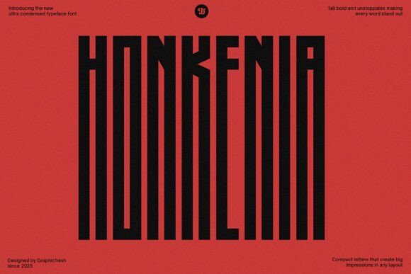 Honkenia Font - Featured Image