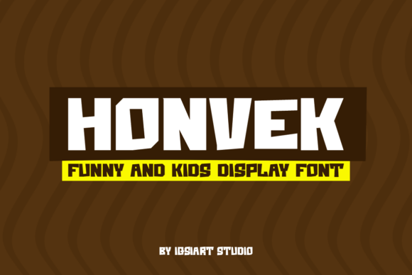 Honvek Font - Featured Image