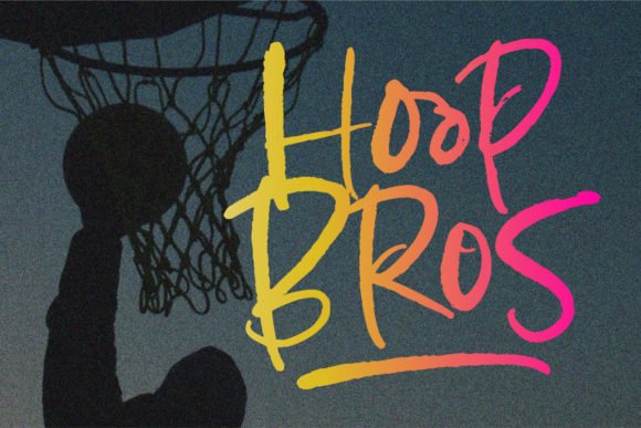 Hoop Bros Font - Featured Image