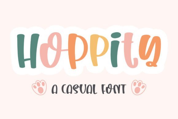 Hoppity Font - Featured Image