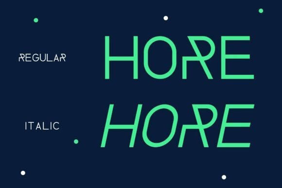 Hore Font - Featured Image