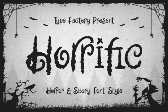 Horrific Font - Featured Image