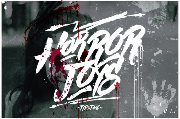 Horror Joys Font - Featured Image