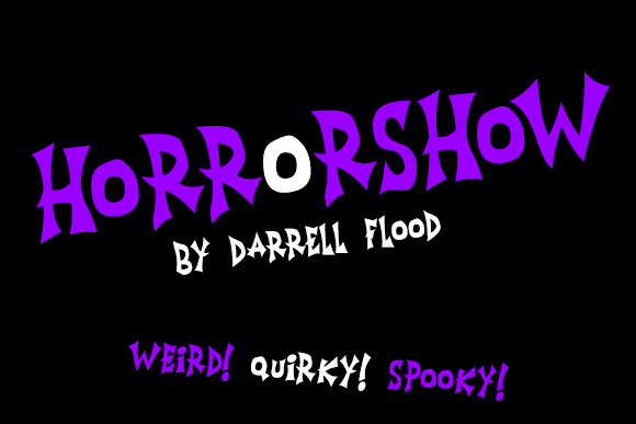 Horrorshow Font - Featured Image