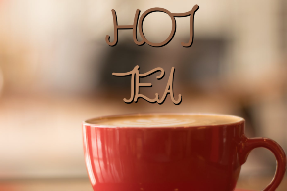 Hot Tea Font - Featured Image