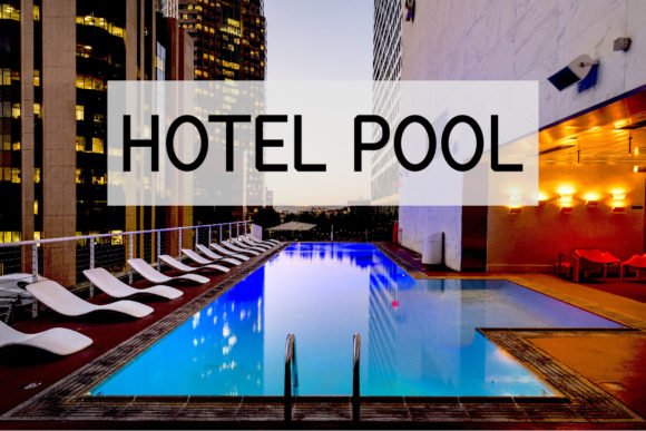 Hotel Pool Font - Featured Image
