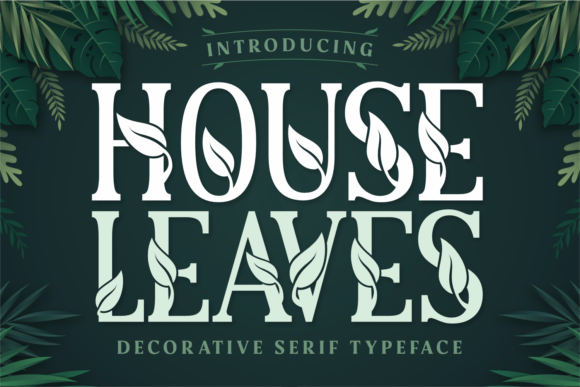 House Leaves Font - Featured Image