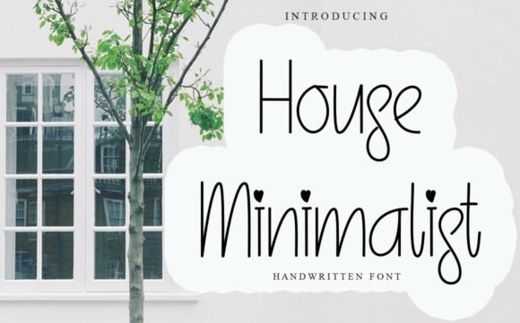 House Minimalist Font - Featured Image