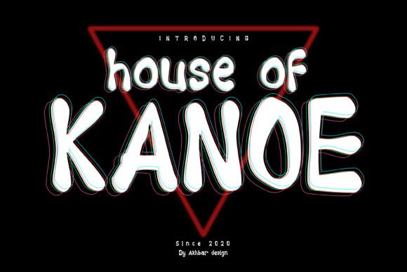 House of Kanoe Font - Featured Image