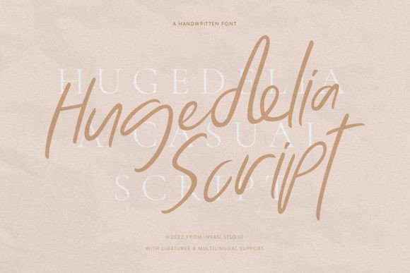 Hugedelia Font - Featured Image