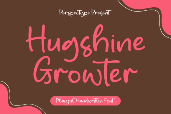Hugshine Growter Font - Featured Image