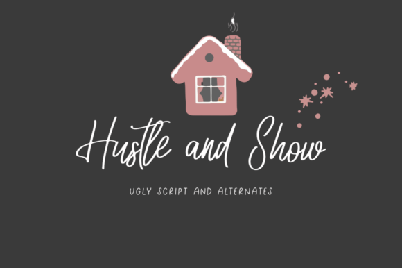 Hustle and Show Font - Featured Image