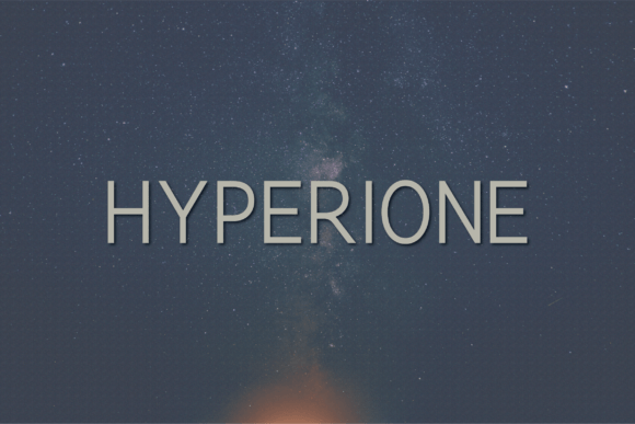 Hyperione Font - Featured Image