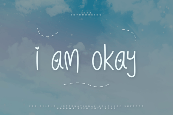 I Am Okay Font - Featured Image