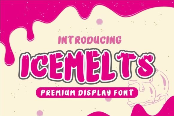 Icemelts Font - Featured Image