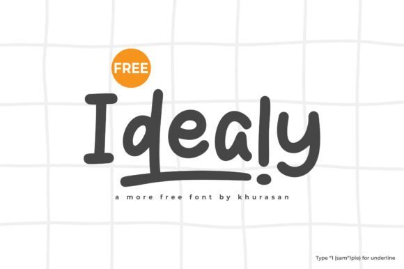 Idealy Font - Featured Image