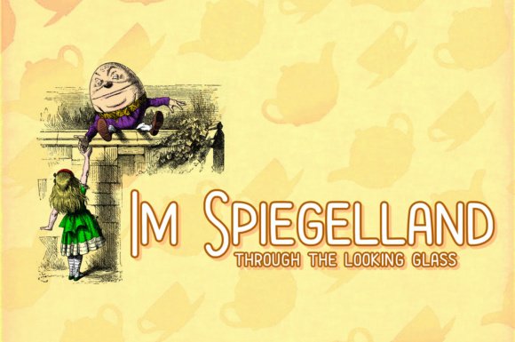 Im Spiegelland Font - Featured Image