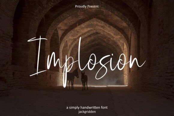 Implosion Font - Featured Image