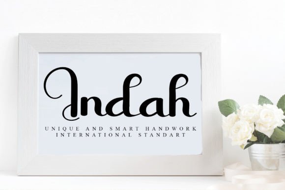 Indah Font - Featured Image