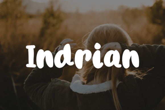 Indrian Font - Featured Image