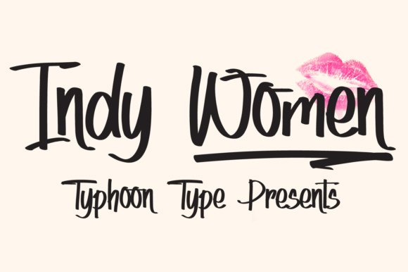 Indy Women Font - Featured Image