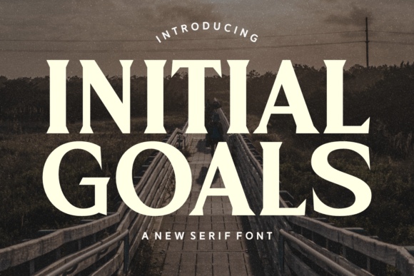 Initial Goals Font - Featured Image