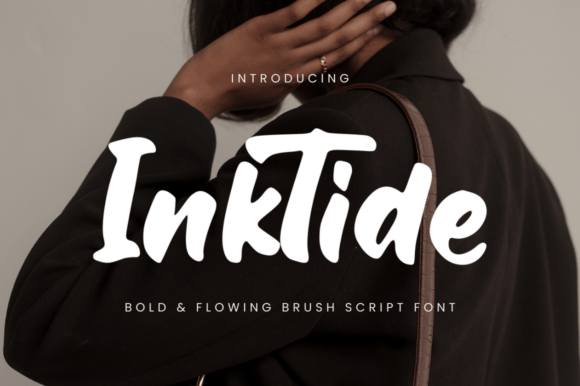 Inktide Font - Featured Image