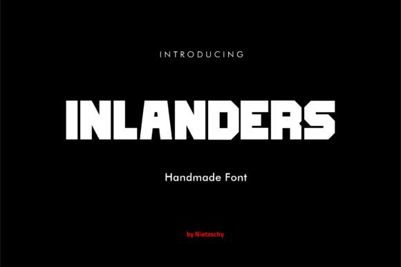 Inlanders Font - Featured Image
