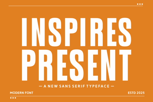 Inspires Present Font - Featured Image