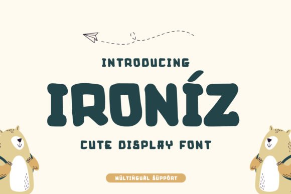 Ironiz Font - Featured Image