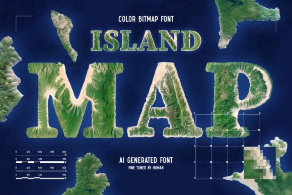 Island Map Font - Featured Image