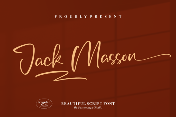Jack Masson Font - Featured Image