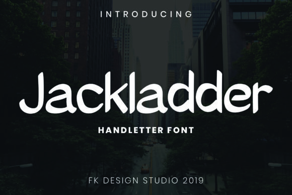 Jackladder Font - Featured Image