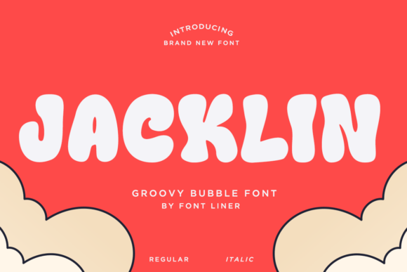 Jacklin - Groovy Bubble Font - Featured Image
