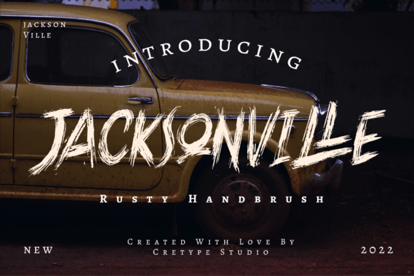 Jacksonville Hand Brush Font - Featured Image