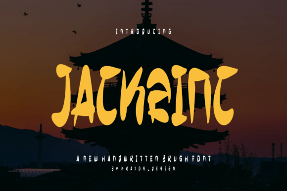 Jackzinc Font - Featured Image