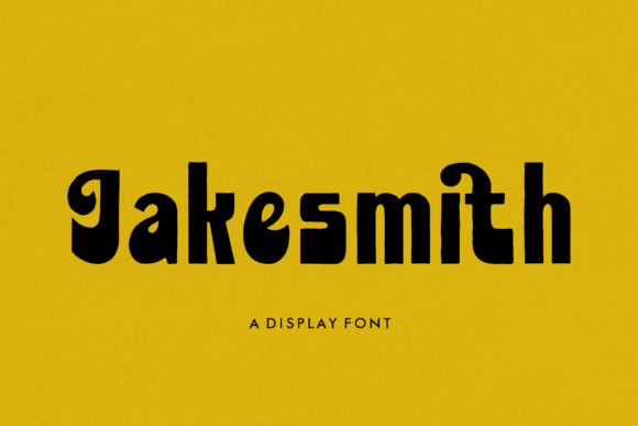 Jakesmith Font - Featured Image