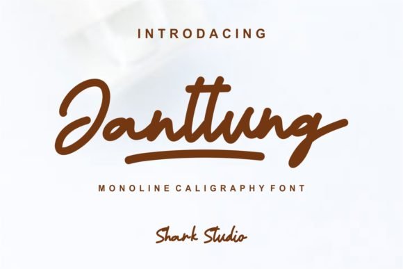 Janttung Font - Featured Image