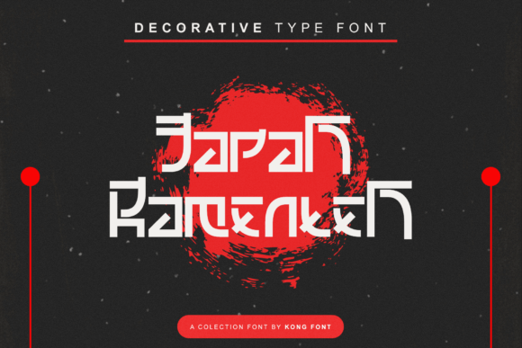 Japan Ramenten Font - Featured Image