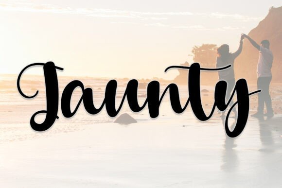 Jaunty Font - Featured Image