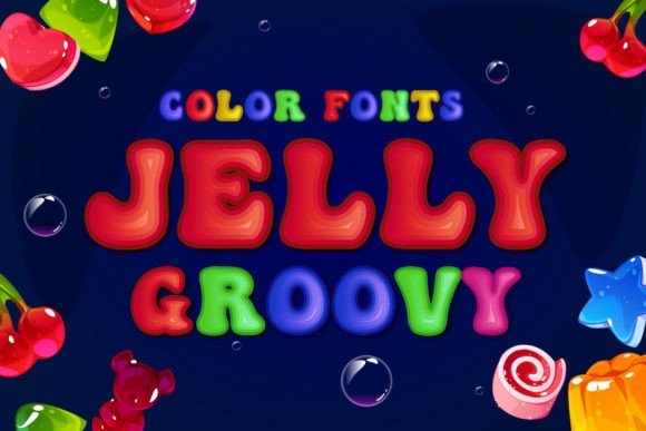 Jelly Groovy Font - Featured Image