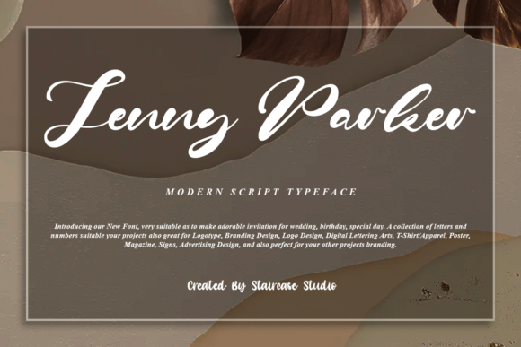 Jenny Parker Font - Featured Image