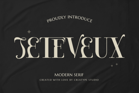Jeteveux Font - Featured Image