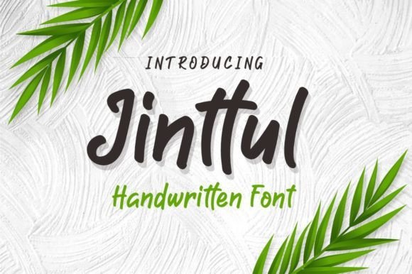 Jinttul Font - Featured Image