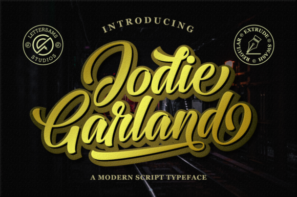 Jodie Garland Script Font - Featured Image