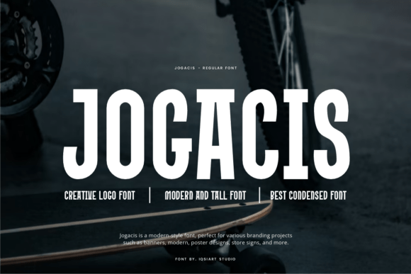 Jogacis Font - Featured Image
