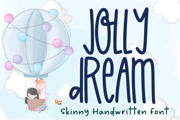 Jolly Dream Font - Featured Image