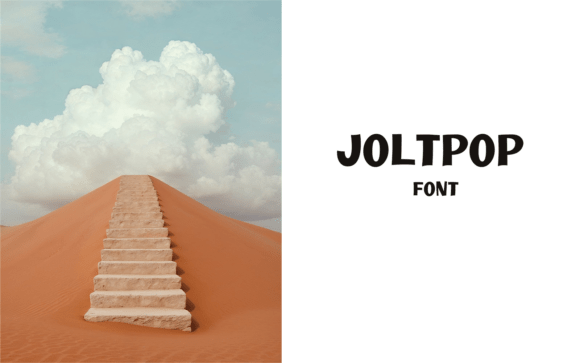 Joltpop Regular 0127 25 Font - Featured Image
