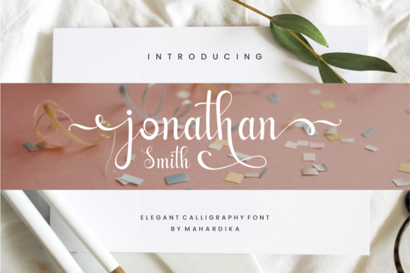 Jonathan Smith Font - Featured Image